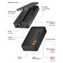 ICY BOX IB-DK4072M-CU31 Docking Station 10-en-1 USB-C con Ethernet 1 Gbit/s y Lector de Tarjetas para SSD SATA M.2