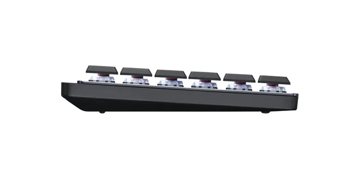 Logitech 920-010756 Teclado Oficina Inalámbrico RF + Bluetooth QWERTY Inglés UK Interruptor Mecánico Retroiluminación LED Grafito