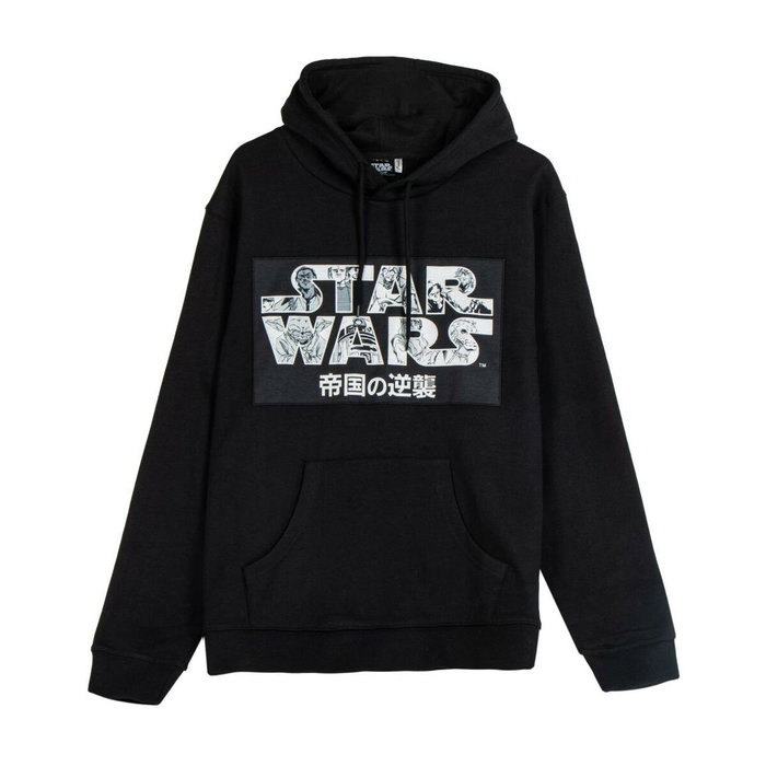 Cerdá Sudadera Cotton Brushed Star Wars XXL Negro Cerdá Sudadera Cotton Brushed Star Wars XXL Negro