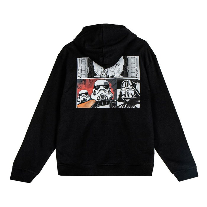 Cerdá Sudadera Cotton Brushed Star Wars XXL Negro Cerdá Sudadera Cotton Brushed Star Wars XXL Negro
