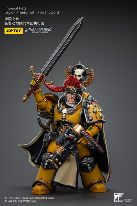 Warhammer The Horus Heresy Figura 1/18 Imperial Fists Legion Praetor with Power Sword 12 cm