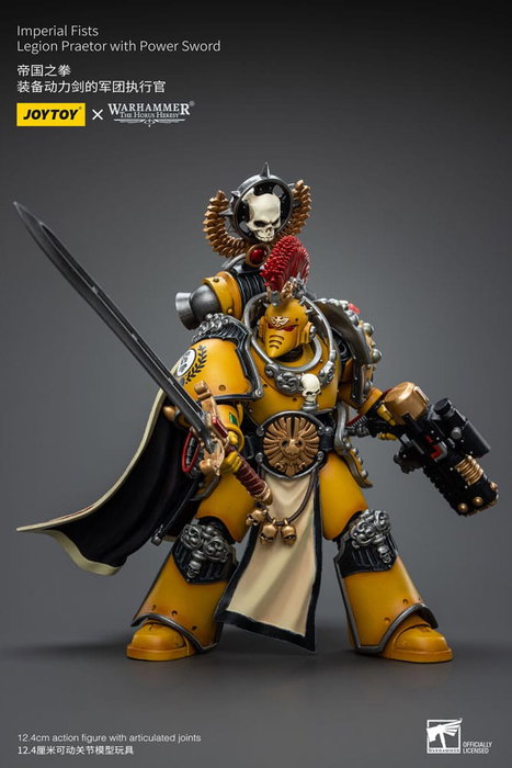 Warhammer The Horus Heresy Figura 1/18 Imperial Fists Legion Praetor with Power Sword 12 cm