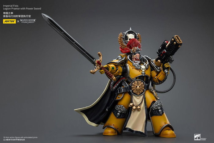 Warhammer The Horus Heresy Figura 1/18 Imperial Fists Legion Praetor with Power Sword 12 cm