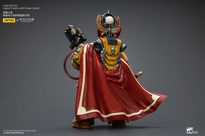 Warhammer The Horus Heresy Figura 1/18 Imperial Fists Legion Praetor with Power Sword 12 cm