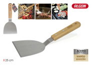 Algon Bbq Espátula de Madera para Barbacoa 25cm