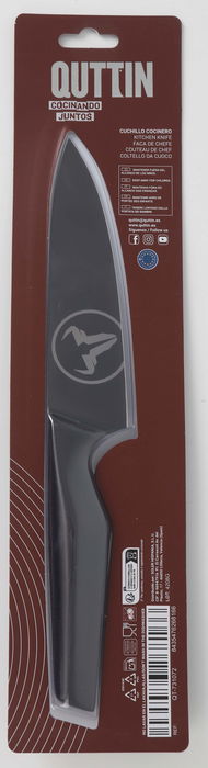Quttin Cuchillo Cocinero 16 cm Black Edition (8 Unidades)