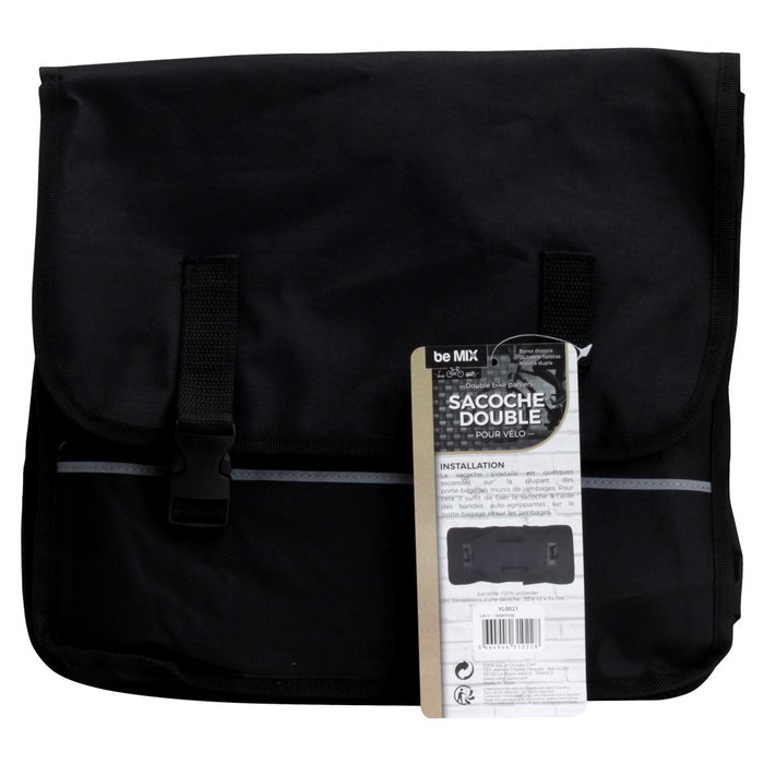 Be Mix Bolsa Doble Bicicleta 24 L Alforja Deportiva Transporte Portaequipaje Be Mix Bolsa Doble Bicicleta 24 L Alforja Deportiva Transporte Portaequipaje