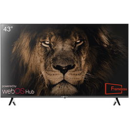 Nevir 43 Pulgadas LED TV Smart Full HD con webOS, HDR y Diseño Frameless, Modelo NVR-8840-43FHWBA