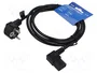 SAVIO Cable de alimentación H03VV-F 3x0,75mm2 1,8m Negro