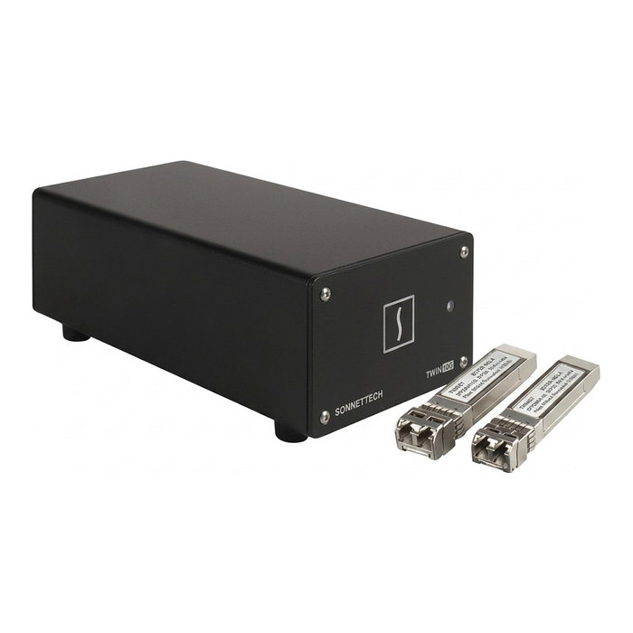 Sonnet Twin10G SFP28 Thunderbolt Dual Port 10Gb Ethernet Adapter Mellanox