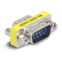 DeLOCK 66464 Adaptador D-Sub 9 Pin Macho a Macho (2 piezas)