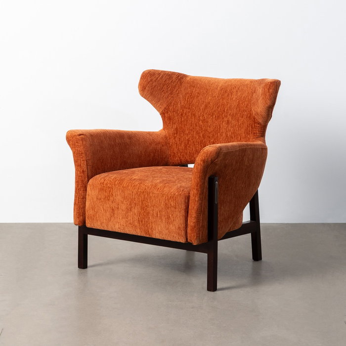 Ixia Sillón Melocotón Tejido-Madera Ixia Sillón Melocotón Tejido-Madera