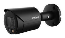 Dahua Technology Cámara IP IPC-HFW2849S-S-IL-0280B-BLACK Alámbrica Ethernet Visión Nocturna Micrófono Integrado Impermeable