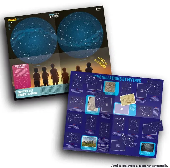 Panini Álbum Espacio PaniniPedia: Explora el Universo con 208 Pegatinas y Póster