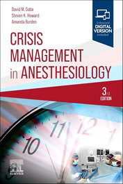 ELSEVIER UK Crisis management in anesthesiology (3rd Edition)
