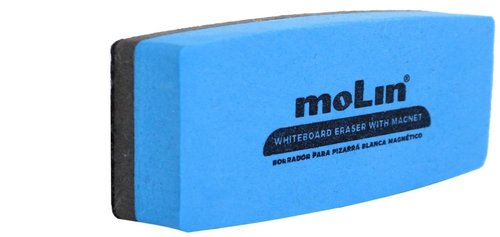 Molin Borrador Magnético 11x5x2,5cm para Pizarra Blanca