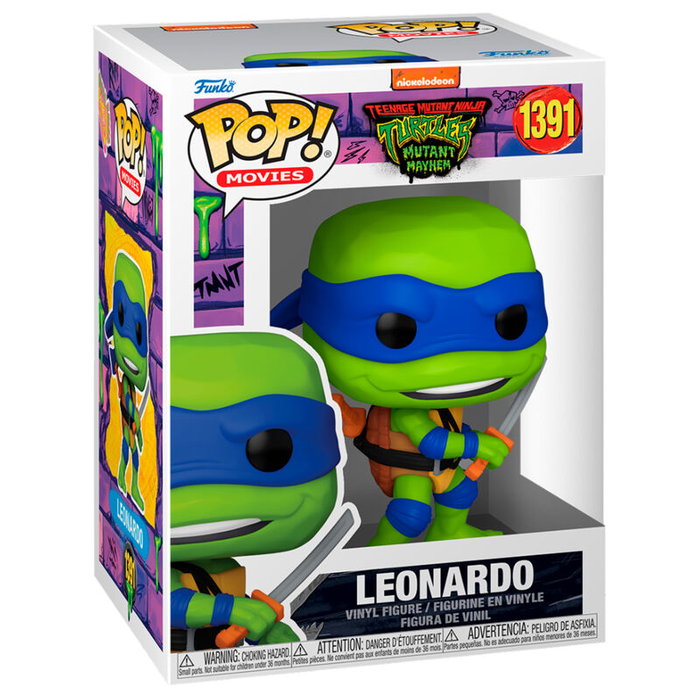 FUNKO Figura POP Tortugas Ninja Leonardo FUNKO Figura POP Tortugas Ninja Leonardo