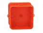 OBO BETTERMANN Caja de conexiones A 8 roja