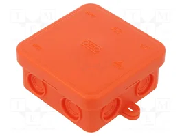 OBO BETTERMANN Caja de conexiones A 8 roja