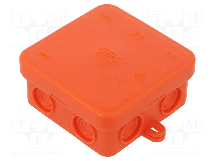 OBO BETTERMANN Caja de conexiones A 8 roja OBO BETTERMANN Caja de conexiones A 8 roja