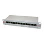 ROLINE Patchpanel 12 Puertos Cat.6A Blindado 1U Gris