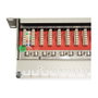ROLINE Patchpanel 12 Puertos Cat.6A Blindado 1U Gris