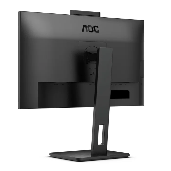 AOC Monitor 24P3QW 24" Full HD IPS, Webcam, USB-C Hub, 100Hz, Altavoces, Ajuste Ergonómico - Negro (Pantalla Oficina Profesional)