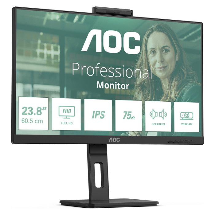 AOC Monitor Pro-line 24P3QW P3 Series 24" (61 cm) Full HD 1080p