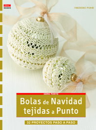 Bolas de Navidad tejidas a punto, Friederike Pfund - DRAC