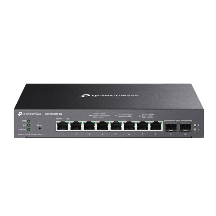 TP-Link Omada SG2210XMP-M2 Switch Gestionado 8x 2.5G PoE+ y 2x 10G SFP+