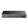 TP-LINK Omada SG2210XMP-M2 Switch Gestionado L2/L2+ 8 Puertos 2.5G Ethernet PoE Negro