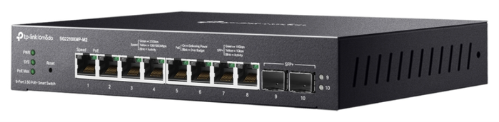 TP-Link Omada SG2210XMP-M2 Switch Gestionado 8x 2.5G PoE+ y 2x 10G SFP+
