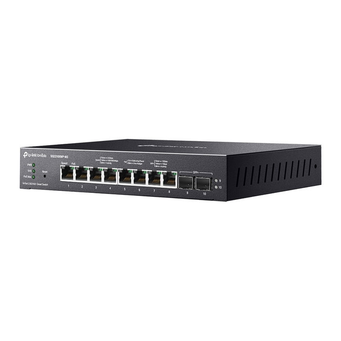TP-Link Omada SG2210XMP-M2 Switch de 10 Puertos 2.5G con 2 SFP+ TP-Link Omada SG2210XMP-M2 Switch de 10 Puertos 2.5G con 2 SFP+