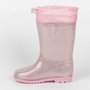 Cerdá Botas de Lluvia PVC Princess Talla T023 para Niños 3 Años, Rosa