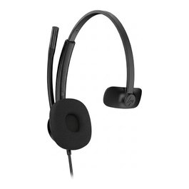 Poly HP Poly Mission 415 Auricular Monoaural con Cable y Cancelación de Sonido Activo Negro