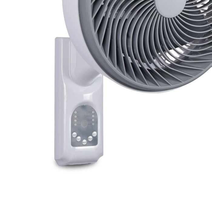 Daewoo Ventilador de Pared 10 Pulgadas 25 cm, 80W Alta Velocidad con Mando a Distancia