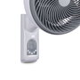 Daewoo Ventilador de Pared 10 Pulgadas 25 cm, 80W Alta Velocidad con Mando a Distancia