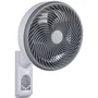 Daewoo Ventilador de Pared DW9011 80W 25cm con Mando a Distancia