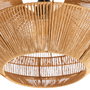 Lámpara Techo Natural Cuerda de Papel 60 X 60 X 27 cm