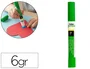 Liderpapel - Pegamento en barra sólido con forma de bolígrafo y clip, 6 g, para papel, cartón y manualidades escolares