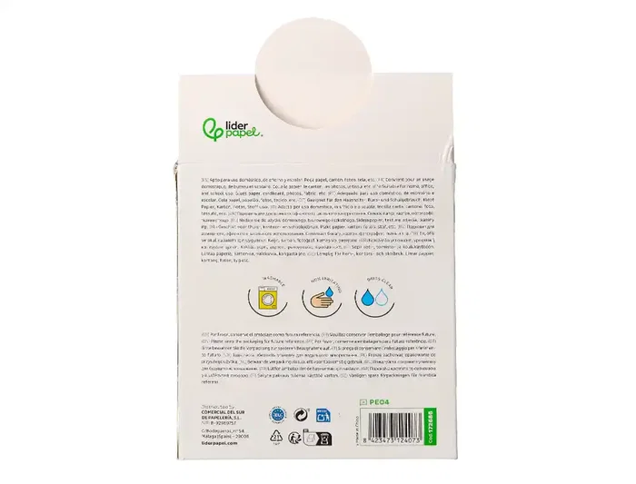 Liderpapel - Pegamento en barra sólido con forma de bolígrafo y clip, 6 g, para papel, cartón y manualidades escolares