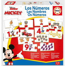 EDUCA BORRAS LOS NUMEROS MICKEY AND FRIENDS