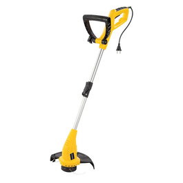 Powerplus Cortabordes Eléctrico 350W con Cable Ø25 cm, Eje Telescópico 100-120 cm, Alimentación Inteligente del Hilo, Nivel Sonoro 95 dB