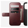 Nomad Modern Leather Folio para iPhone 17 Pro Burgundy Horween