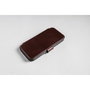 Nomad Modern Leather Folio para iPhone 17 Pro Burgundy Horween