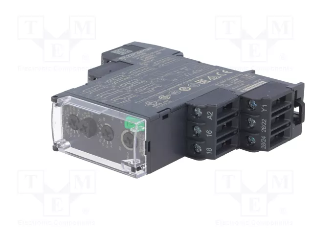 SCHNEIDER ELECTRIC Zelio Time Relé de tiempo DPDT 24-240V AC/DC SCHNEIDER ELECTRIC Zelio Time Relé de tiempo DPDT 24-240V AC/DC