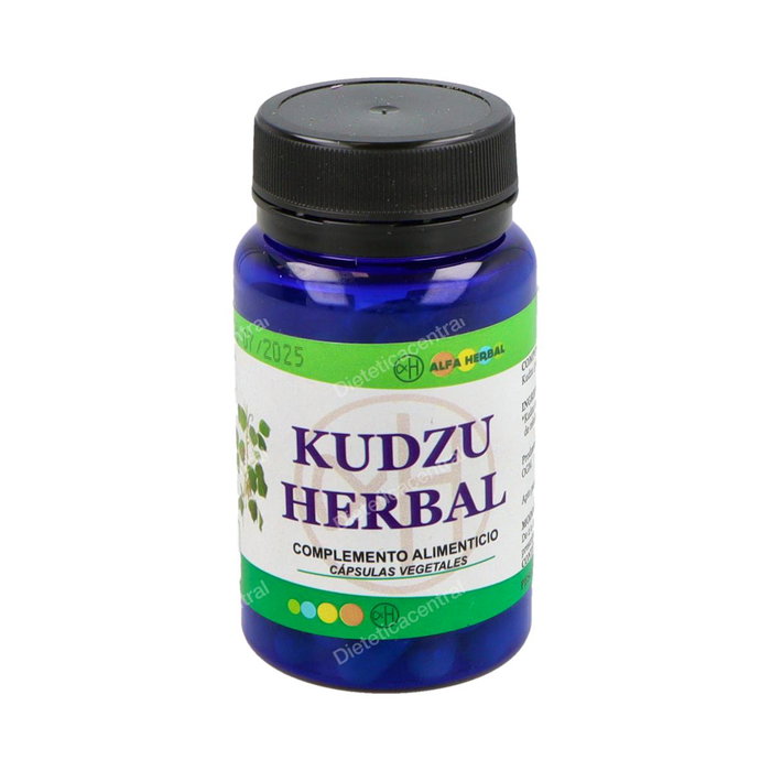 Alfa Herbal Kudzu Herbal Extracto Seco 60 Cápsulas Vegan - Extracto de Kudzu 40% 500mg - Complemento Digestivo Alfa Herbal Kudzu Herbal Extracto Seco 60 Cápsulas Vegan - Extracto de Kudzu 40% 500mg - Complemento Digestivo