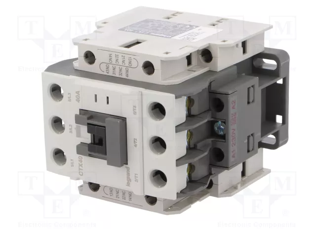 LEGRAND CTX3 Contactor 3-polar 40A 230V AC