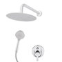 Conjunto de ducha monomando Cromado en Latón/Zinc y Acero Inoxidable