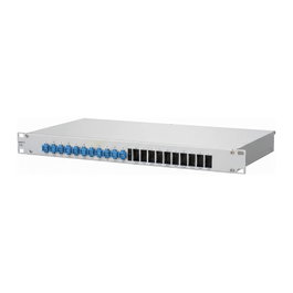 METZ CONNECT Patchfeld OpDAT fix2 splice 12xLC-D OM4